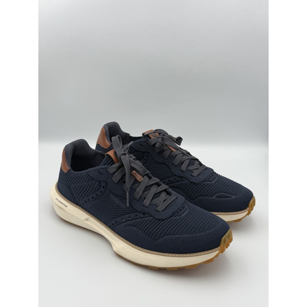 Cole Haan C38042 Navy Knit Sneakers 11.5M FlowerFoam NWT NWOB